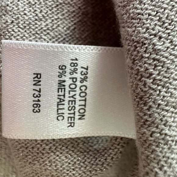 Cable & Gauge Gold Shimmer Sleeveless - Picture 7 of 8